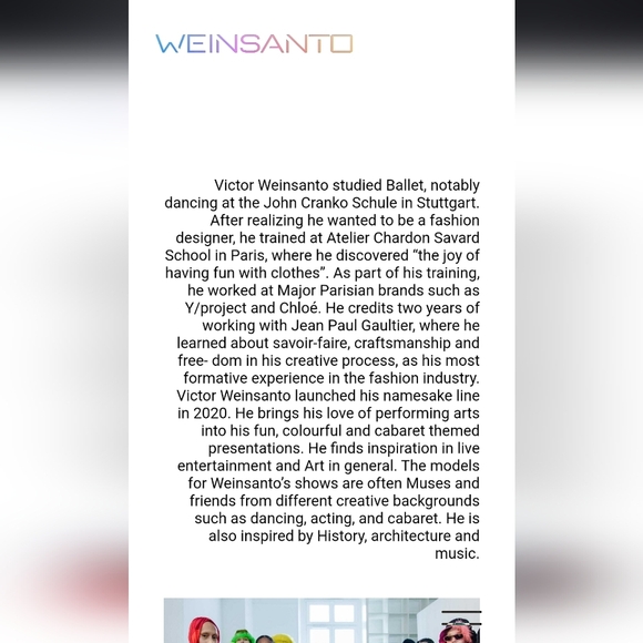 WEINSANTO designer worn on TV psychedelic joggers - Picture 8 of 11